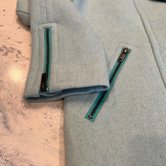 COPY - BANANA REPUBLIC WOOL ZIPPER COAT SIZE XL - Picture 5 of 7